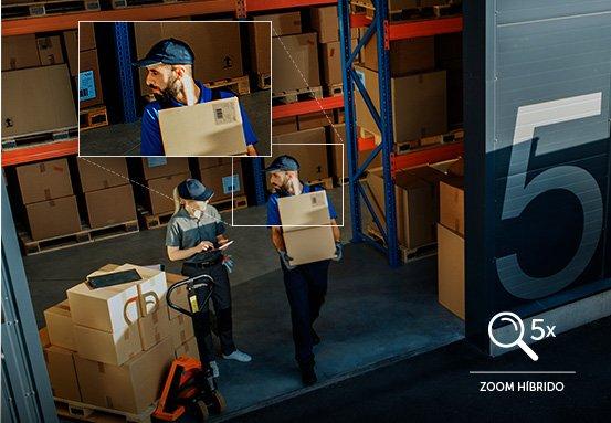 iM7+ Zoom Full Color Câmera externa inteligente Wi-Fi Full HD 360°