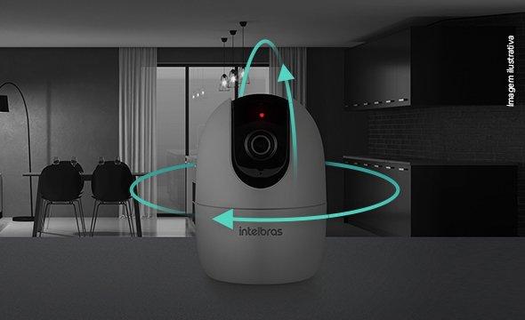 Câmera interna inteligente Wi-Fi Full HD 360°